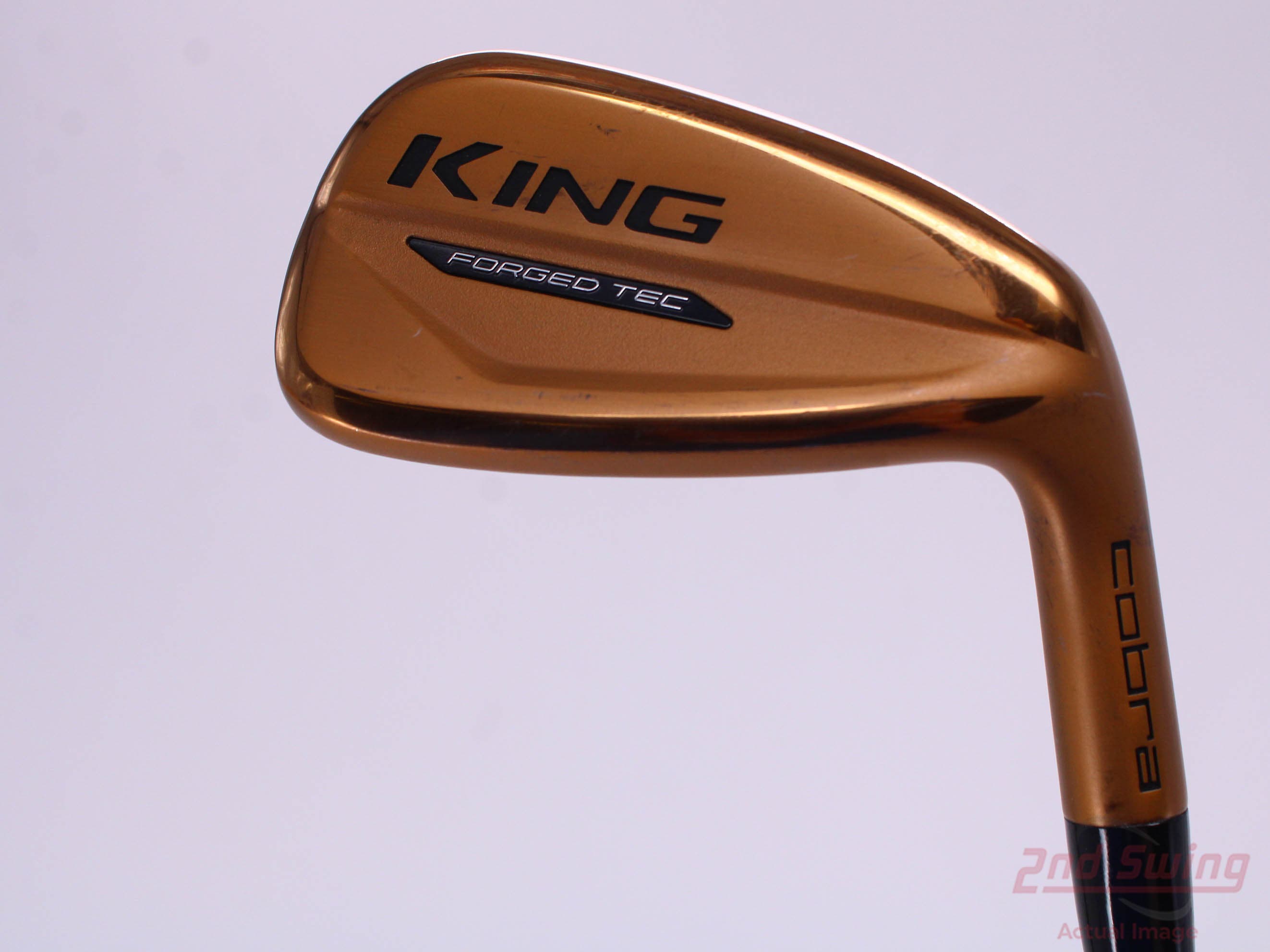 Cobra KING Forged Tec Copper Single Iron 2nd Swing Golf