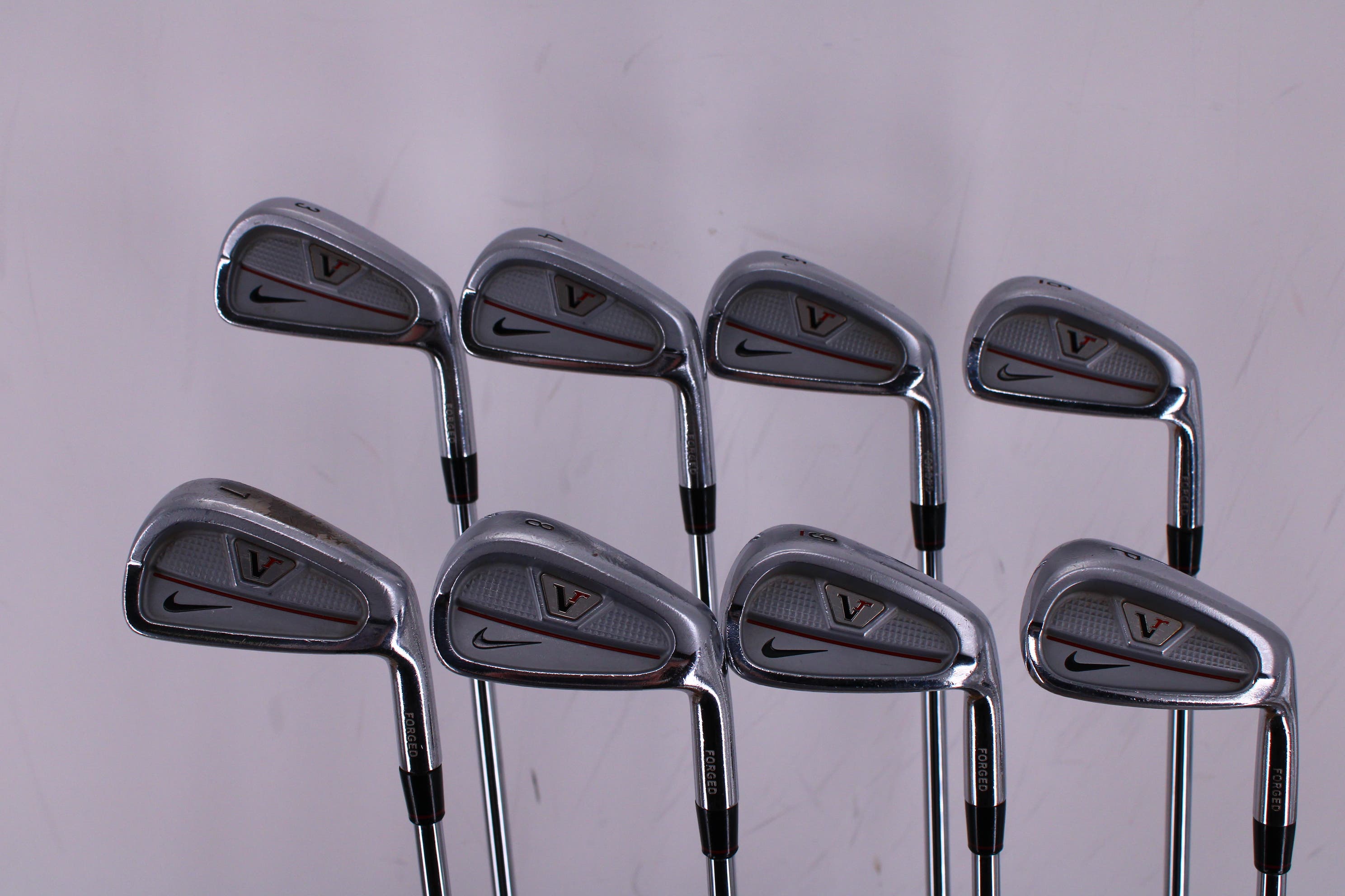 nike victory red full cavity irons specs