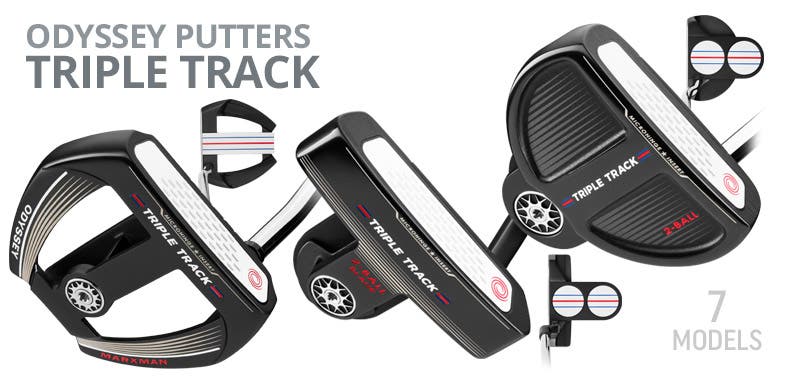 Odyssey Triple Track Putters