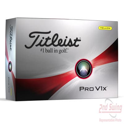 Titleist 2023 ProV1x Yellow Golf Balls