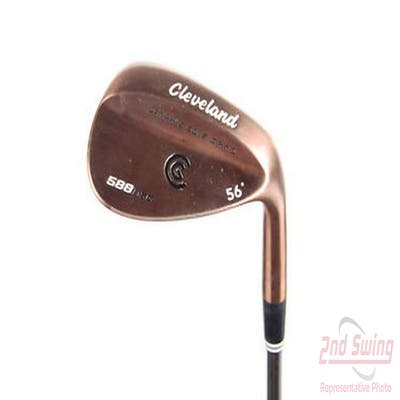 Cleveland 588 DSG Raw 56* Sand Wedge RTG+ Dynamic Sole Design