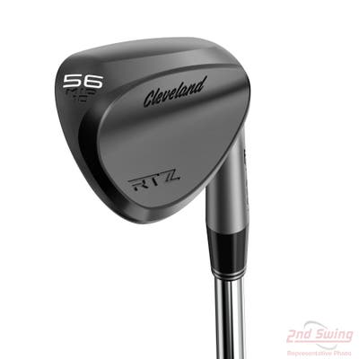 Cleveland RTZ Black Satin Wedge