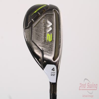 TaylorMade M2 Hybrid 4 Hybrid 22° TM Reax 55 Graphite Senior Right Handed 40.5in