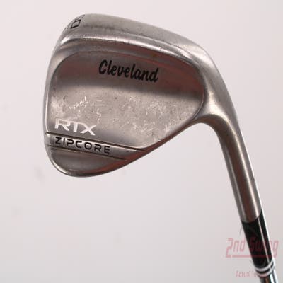 Cleveland RTX ZipCore Raw Wedge Gap GW 50° 10 Deg Bounce Nippon Pro Modus 3 115 Wedge Steel Wedge Flex Right Handed 36.0in