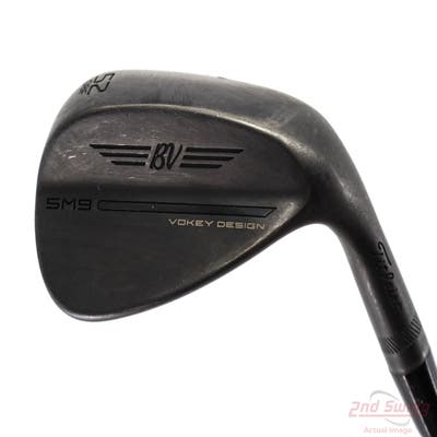 Titleist Vokey SM9 Jet Black Wedge Gap GW 52° 8 Deg Bounce F Grind Dynamic Gold TI Onyx S400 Steel Stiff Right Handed 35.75in