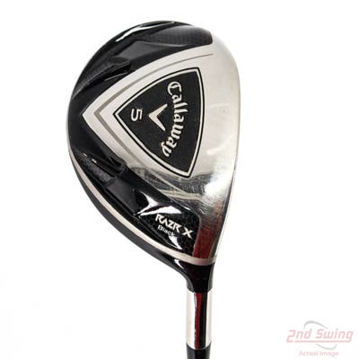 Callaway Razr X Black Fairway Wood 5 Wood 5W Callaway Razr X Black Fairway Graphite Regular Right Handed 43.0in