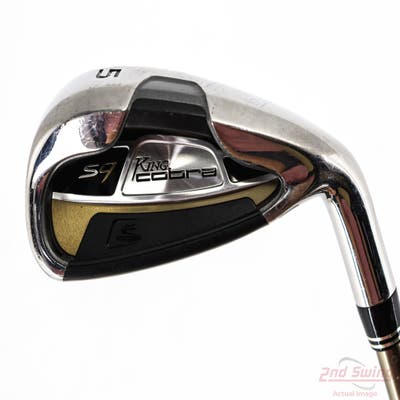 Cobra S9 Single Iron 5 Iron Stock Graphite Shaft Graphite Senior Right Handed 38.5in