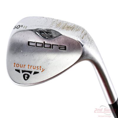 Cobra Tour Trusty Satin Wedge Lob LW 60° 6 Deg Bounce Cobra Dynamic Gold S200 Steel Stiff Right Handed 35.0in