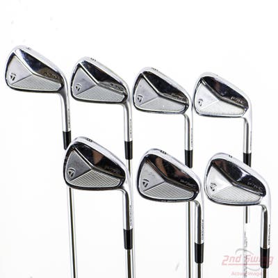 TaylorMade 2023 P7MC Iron Set 4-PW True Temper Dynamic Gold 105 Steel Stiff Right Handed +1/2"