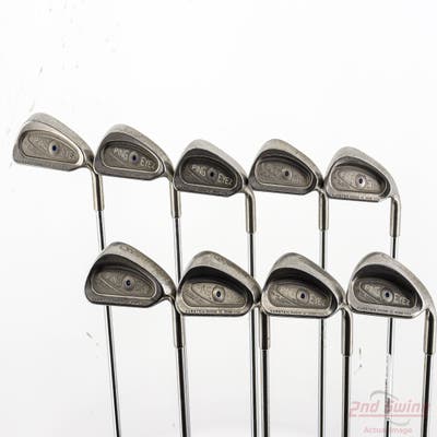 Ping Eye 2 Iron Set 3-PW SW Stock Steel Shaft Steel Regular Right Handed Blue Dot +1/4"