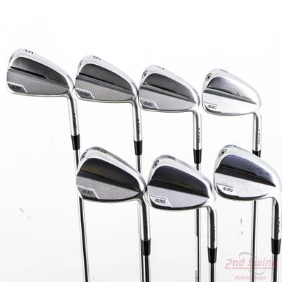 Ping i530 Iron Set 5-PW GW AWT 2.0 Steel Regular Right Handed Blue Dot +1/4"