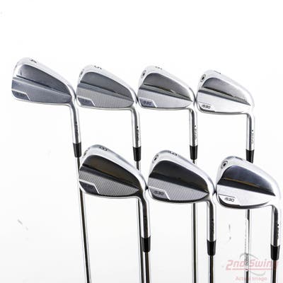 Ping i530 Iron Set 4-PW Dynamic Gold Tour Issue X100 Steel X-Stiff Right Handed Black Dot STD