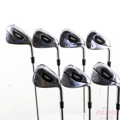 Callaway Rogue ST Pro Iron Set 5-GW Project X Rifle 6.0 Steel Stiff Right Handed STD