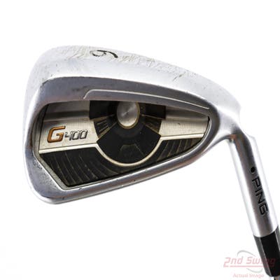 Ping G400 Single Iron 6 Iron True Temper Dynamic Gold S300 Steel Stiff Right Handed Black Dot 38.75in