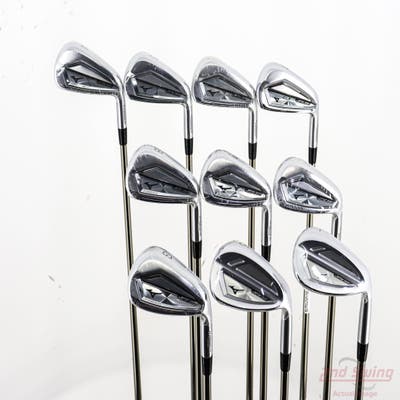 Mint Mizuno JPX 921 Forged Iron Set 4-PW GW SW LW UST Mamiya Recoil 460 F2 Graphite Senior Right Handed +1/2"