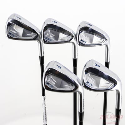 Srixon ZX4 MK II Iron Set 7-PW AW UST Mamiya Helium Black 3 Graphite Regular Right Handed +1/4"