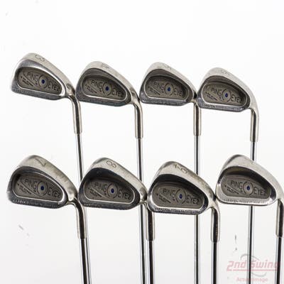 Ping Eye 2 Iron Set 3-PW Stock Steel Shaft Steel Stiff Right Handed Blue Dot -1/4"