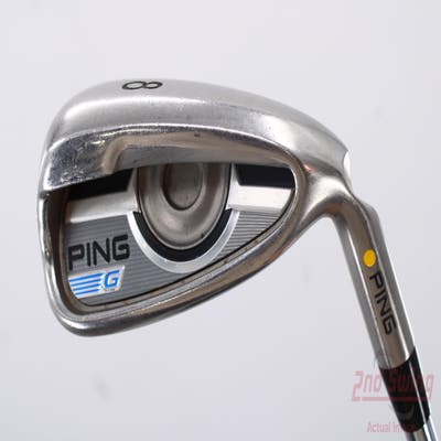 Ping 2016 G Single Iron 8 Iron AWT 2.0 Steel Stiff Right Handed Yellow Dot 37.0in