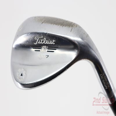 Titleist Vokey SM7 Tour Chrome Wedge Lob LW 60° 12 Deg Bounce D Grind SM7 BV Steel Wedge Flex Right Handed 35.0in