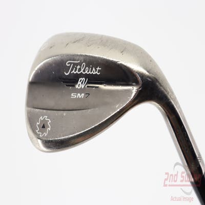 Titleist Vokey SM7 Brushed Steel Wedge Lob LW 60° 10 Deg Bounce S Grind SM7 BV Steel Wedge Flex Right Handed 35.25in