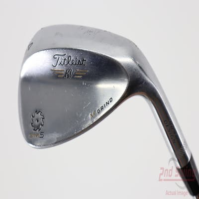 Titleist Vokey SM5 Tour Chrome Wedge Sand SW 54° 10 Deg Bounce M Grind Titleist SM5 BV Steel Wedge Flex Right Handed 35.5in