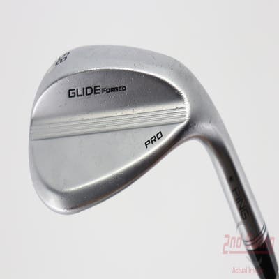 Ping Glide Forged Pro Wedge Lob LW 58° 10 Deg Bounce S Grind Aerotech SteelFiber i80 Graphite Regular Right Handed Black Dot 35.25in