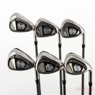 Callaway Rogue X Iron Set 6-PW SW Aldila Synergy Blue 60 Graphite Regular Right Handed +1/4"