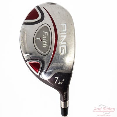 Ping Faith Fairway Wood 7 Wood 7W 26° Ping ULT 200 Ladies Graphite Ladies Right Handed 41.25in