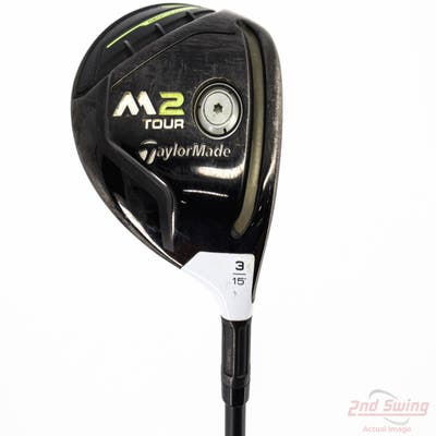 TaylorMade M2 Tour Fairway Wood 3 Wood 3W 15° Project X HZRDUS Black 75 6.5 Graphite X-Stiff Right Handed 43.25in