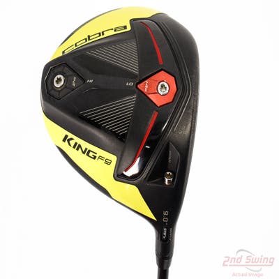 Cobra KING F9 Speedback Driver 9° PX HZRDUS Smoke Black RDX 60 Graphite Regular Right Handed 45.25in