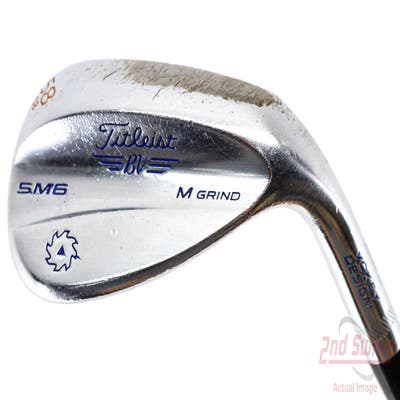 Titleist Vokey SM6 Tour Chrome Wedge Lob LW 58° 8 Deg Bounce FST KBS Tour-V 110 Steel Stiff Right Handed 35.5in