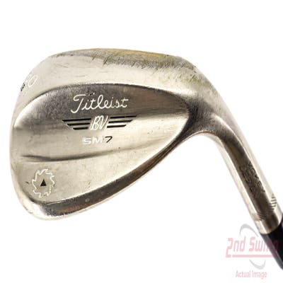 Titleist Vokey SM7 Brushed Steel Wedge Lob LW 60° 8 Deg Bounce M Grind SM7 BV Steel Wedge Flex Right Handed 35.5in