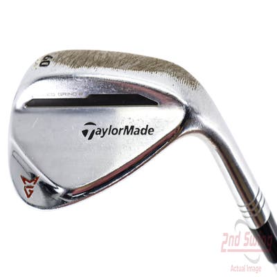 TaylorMade Milled Grind 2 Chrome Wedge Lob LW 60° 10 Deg Bounce FST KBS Tour FLT Steel Wedge Flex Right Handed 35.5in