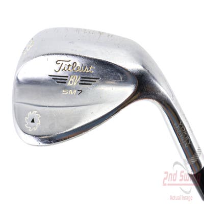 Titleist Vokey SM7 Tour Chrome Wedge Lob LW 58° 8 Deg Bounce M Grind SM7 BV Steel Wedge Flex Right Handed 35.5in