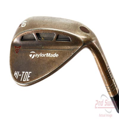 TaylorMade Milled Grind HI-TOE Wedge Lob LW 60° 10 Deg Bounce FST KBS Hi-Rev 2.0 Steel Wedge Flex Right Handed 35.0in