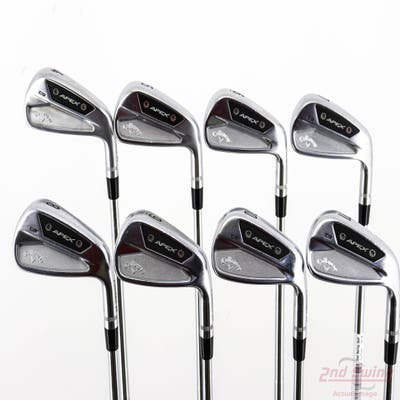 Callaway Apex CB 24 Iron Set 4-GW True Temper Dynamic Gold 105 Steel X-Stiff Right Handed +1 1/4"