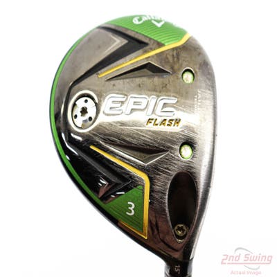 Callaway EPIC Flash Fairway Wood 3 Wood 3W 15° MCA Tensei AV-XLINK Blue 65 Graphite Regular Right Handed 43.0in