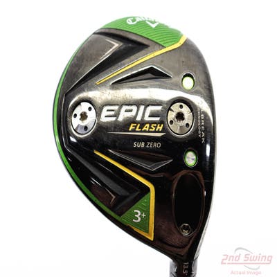 Callaway EPIC Flash Fairway Wood 3+ Wood 13.5° PX HZRDUS Smoke Black 70 Graphite Stiff Right Handed 43.0in