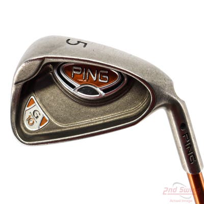 Ping G10 Single Iron 5 Iron Ping TFC 129I Graphite Senior Right Handed Black Dot 38.0in