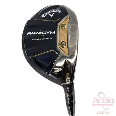 Callaway Paradym Fairway Wood 3 Wood HL 16.5° PX HZRDUS Silver Gen4 60 Graphite Regular Right Handed 43.25in