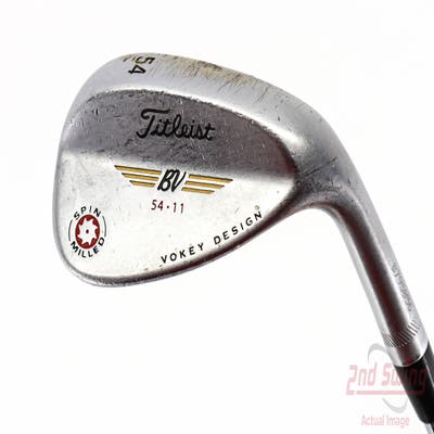 Titleist 2009 Vokey Spin Milled Chrome Wedge Sand SW 54° 11 Deg Bounce Titleist Vokey BV Steel Wedge Flex Right Handed 35.5in