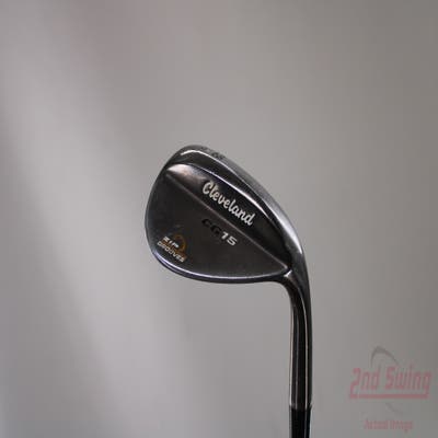 Cleveland CG15 Black Pearl Wedge Lob LW 58° 12 Deg Bounce Cleveland Traction Wedge Steel Wedge Flex Right Handed 36.0in