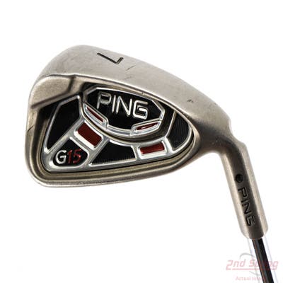 Ping G15 Single Iron 7 Iron Ping CFS Steel Regular Right Handed Black Dot 37.0in