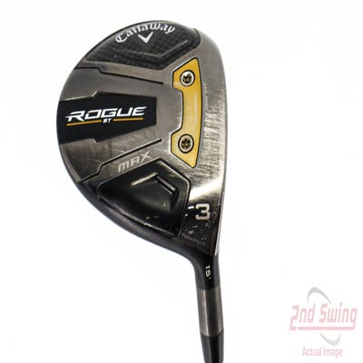 Callaway Rogue ST Max Fairway Wood 3 Wood 3W 15° Graphite Design Tour AD DI-7 Graphite X-Stiff Right Handed 43.25in