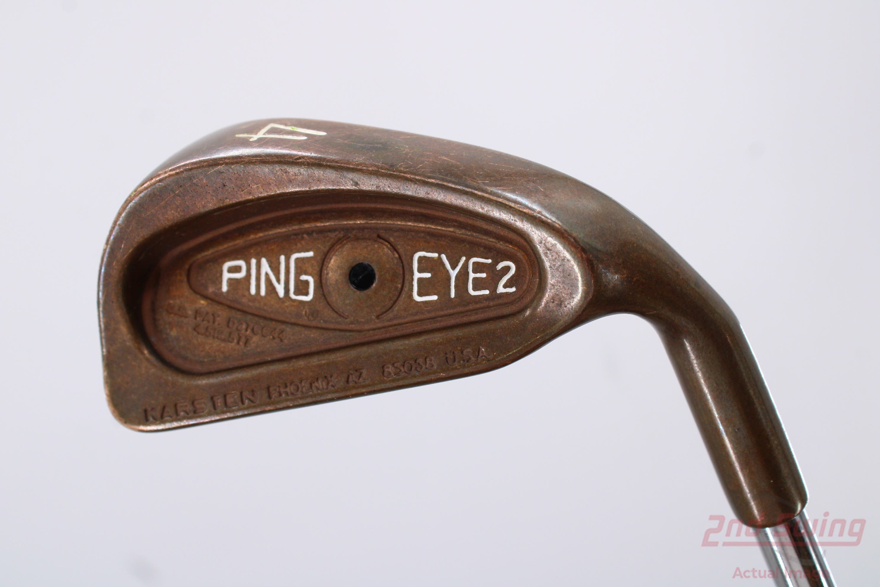 PING Eye 2 BeCu Beryllium Copper Black hotsell Dot Golf Club Sand Wedge Stiff NEW GRIP!