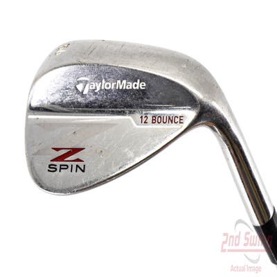 TaylorMade Z Spin Wedge Sand SW 56° 12 Deg Bounce Stock Steel Shaft Steel Wedge Flex Right Handed 35.25in