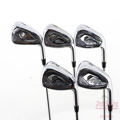 Titleist T200 Iron Set 7-GW True Temper AMT Black S300 Steel Stiff Right Handed 37.0in