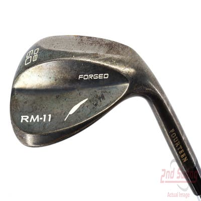 Fourteen RM Tour Raw Wedge Lob LW 60° 8 Deg Bounce FST KBS Tour Steel Stiff Right Handed 35.5in