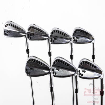 PXG 0311T Chrome Iron Set 4-PW Project X 6.0 Steel Stiff Right Handed 38.0in