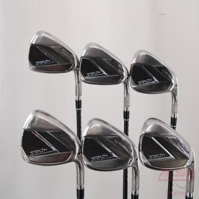 TaylorMade Stealth Iron Set 6-GW Fujikura Ventus Red 6 Graphite Regular Right Handed 37.75in